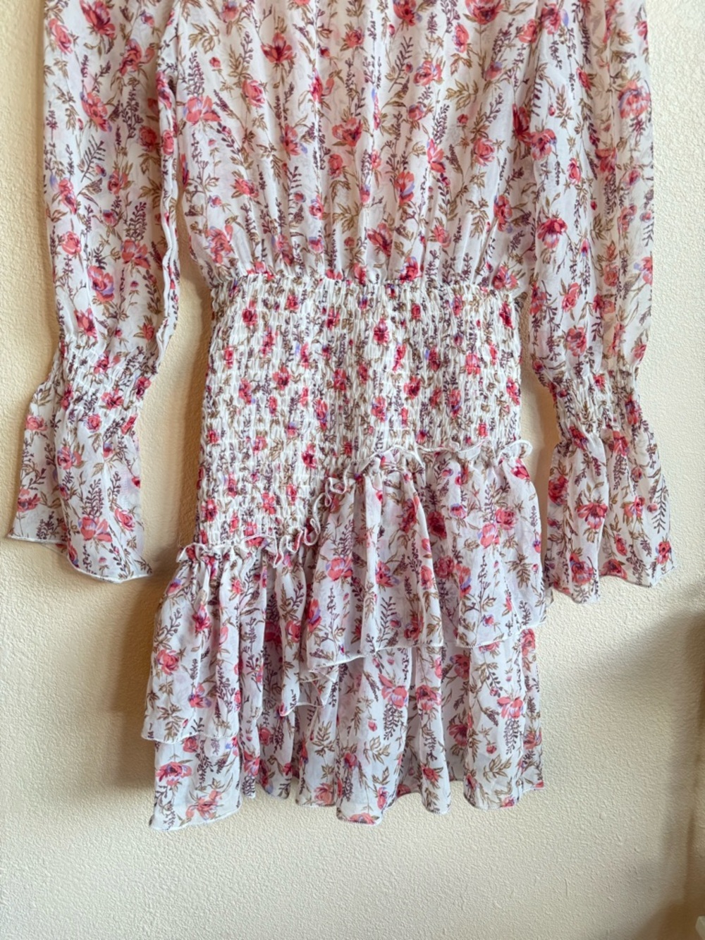 Princess Polly White Floral Mini Dress - Picture 6 of 9